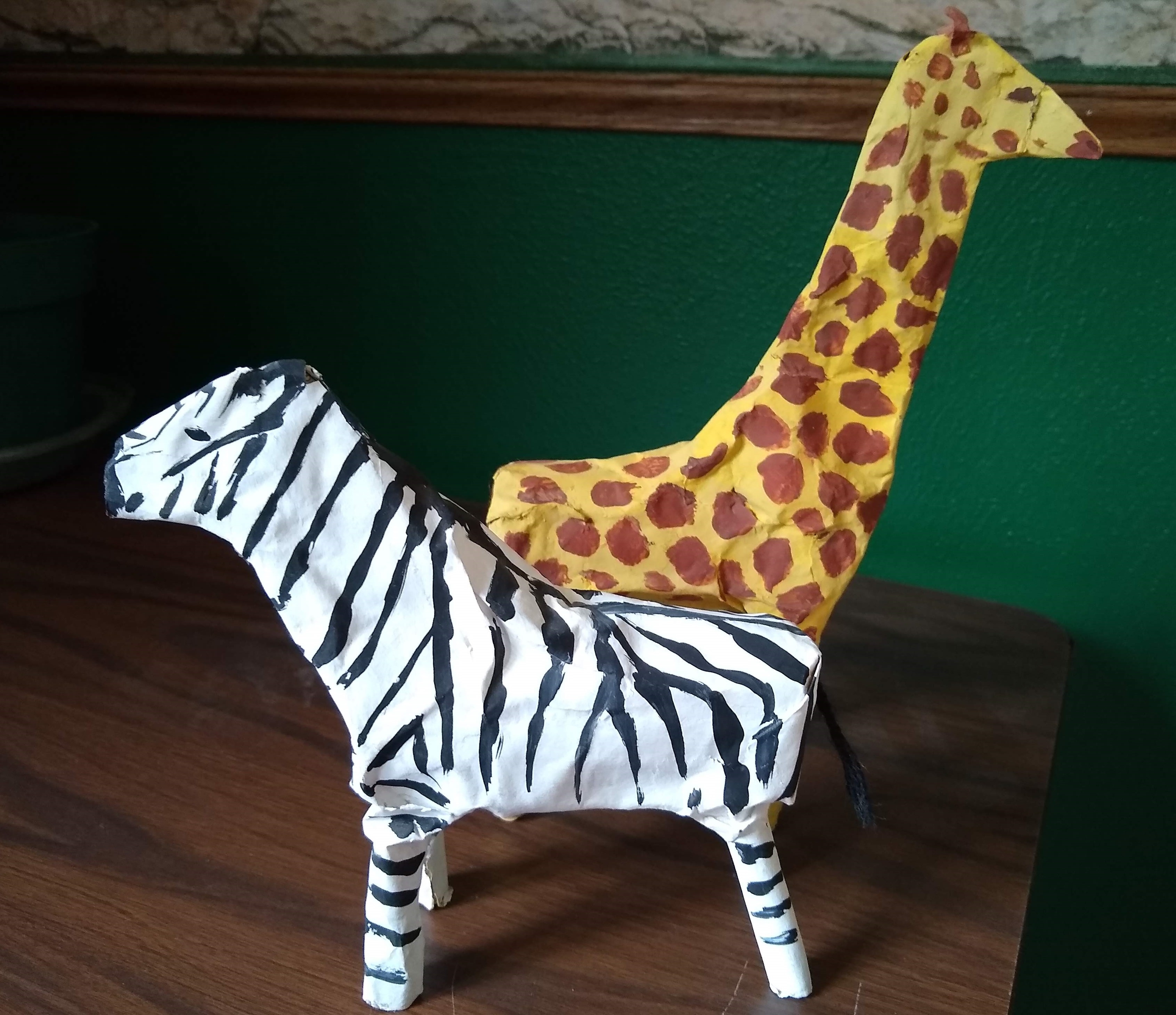 Crafts in the Park Paper Mache Animals, Part 1 Ruth Culver